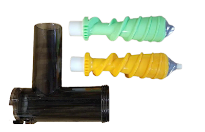 Healthy Juicer Electric Upgrade Kit  Includes Body, Green & Orange Augers   for Lexen Healthy Electric Juicer THUMBNAIL