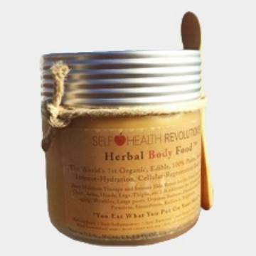 Herbal Body Food™ - Natural, Organic Anti-Oxidant Skin Serum Moisturizing Therapy - 8.5 Ounce Jar MAIN