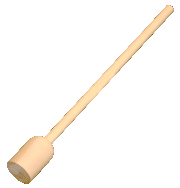 K&K Keramik Beech Wood Cabbage / Herb Smasher Stomper Imported From Germany THUMBNAIL