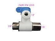 John Guest Angle Stop Valve - 3/8" x 3/8" x 1/4"  Part# ASVPP1LF THUMBNAIL