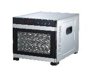 Samson "Silent" 6 Tray All Stainless Steel Dehydrator & Glass Door THUMBNAIL