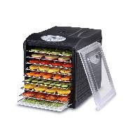 Samson "Silent" 9 Tray Dehydrator with Digital Controls  9 Stainless Steel Trays  Quiet and Convenient THUMBNAIL