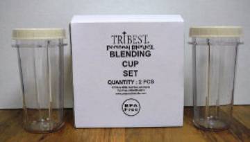 Tribest Personal Blender Jars - 2-Pack 16 ounce MAIN