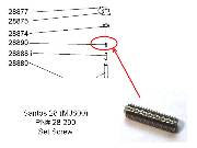 Santos 28 Replacement SET SCREW for  Miracle MJ800 or Santos 28  PN# 28890 THUMBNAIL