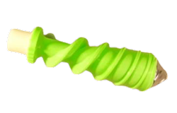 Replacement Wheatgrass Auger (Green)    for Lexen Healthy Electric Juicer   For Current Models (newer than May 2011) THUMBNAIL