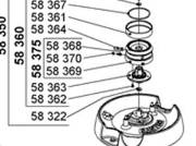 Santos 58 Shifter O-RING PN# 58370   PN# 58370 THUMBNAIL