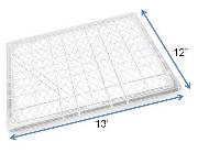 Samson 12" x 13" Plastic Drying Tray  or Aroma  Professional 6-Tray Dehydrators THUMBNAIL