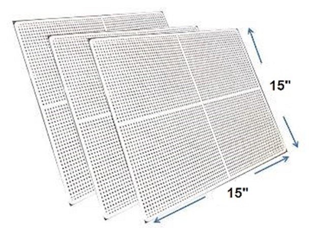 5-Pack BPA-FREE 15" x 15" MESH LINERS  SB1010_SS MAIN