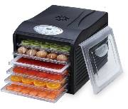 Samson "Silent" 6 Tray Dehydrator with Digital Controls  Quiet and Convenient  Model SB106B THUMBNAIL