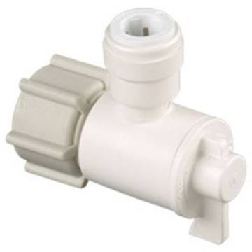 John Guest Angle Stop Valve - 3/8" x 3/8" x 1/4"  Part# ASVPP1LF MAIN