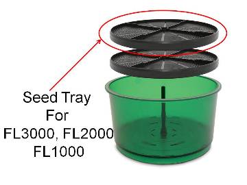 Replacement SEED TRAY Tribest FreshLife 3000   Part# FRESH05 MAIN