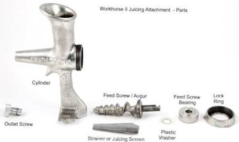 Wheateena Juicer Parts Workhorse Big One 3002 Sun 1000 SundanceWheateena Juicer Parts Workhorse Big One 3002 Sun 1000 Su LARGE