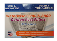 6-Pack Waterwise 8500 / 8800 Filters    Part# WW8606 THUMBNAIL