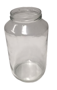 SAMAP original replacement glass twist off jar. Used on F50/F100 electric mills THUMBNAIL