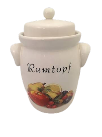 Rumtopf 5 liter stoneware pot LARGE