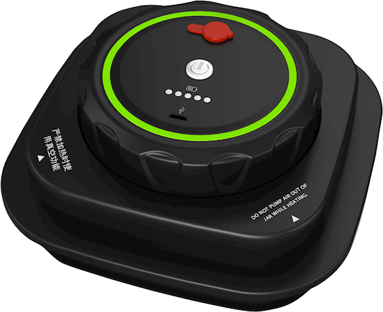 Greenis Super Powerful Rechargeable Vacuum Lid Fits All Greenis Blender Models MAIN