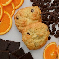 Tin of Chocolate Orange Scones for Pick Up THUMBNAIL