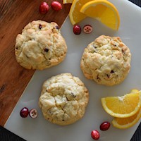 Orange Cranberry Tin of Scones for Shipment THUMBNAIL