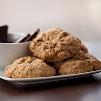 Hazelnut Creme Chocolate Chip Tin of Scones for Shipment THUMBNAIL