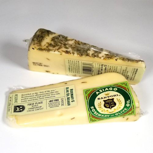 ROSEMARY & OLIVE OIL ASIAGO CHEESE 5.3 OZ THUMBNAIL
