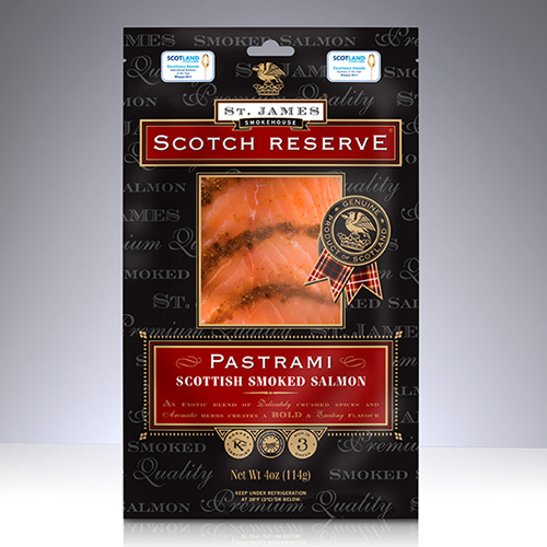SCOTTISH SMOKED SALMON PASTRAMI - 4 OZ MAIN