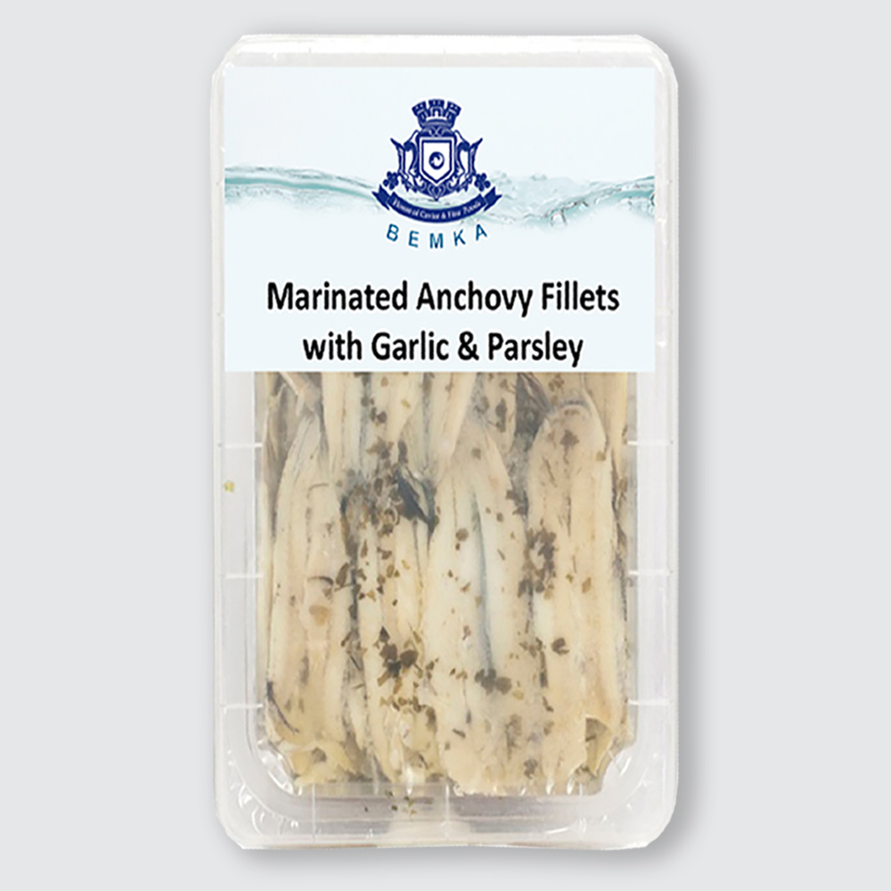 MARINATED ANCHOVY IN GARLIC PARSLEY 7 oz MAIN