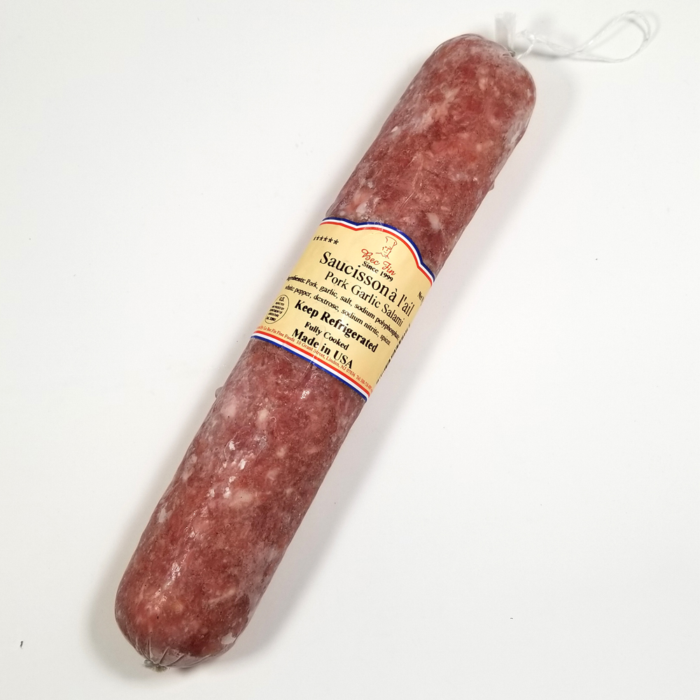 FRENCH GARLIC SAUSAGE - 1 LB THUMBNAIL