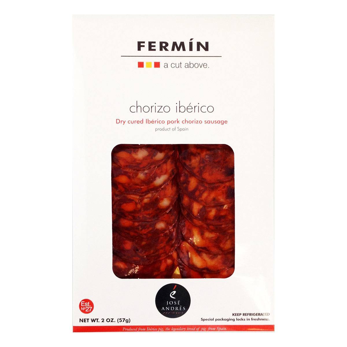 SLICED IBERICO CHORIZO 2 OZ THUMBNAIL