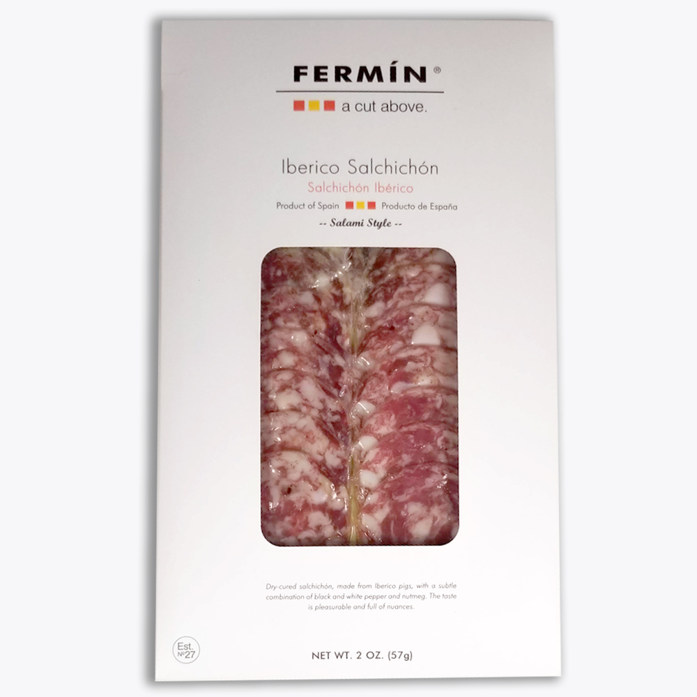 SLICED IBERICO SALCHICHON 2 OZ LARGE