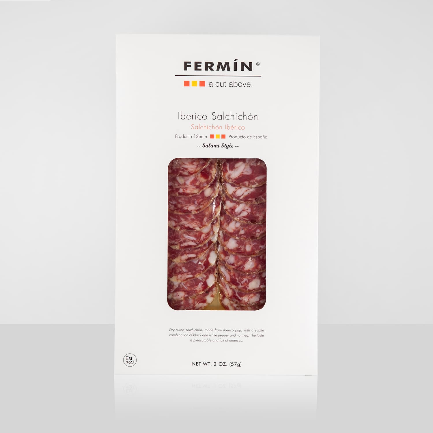 SLICED IBERICO SALCHICHON 2 OZ MAIN