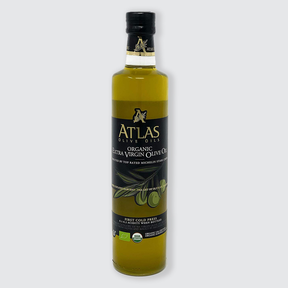 EXTRA VIRGIN OLIVE OIL GLASS BOTTLE 500 ML LARGE