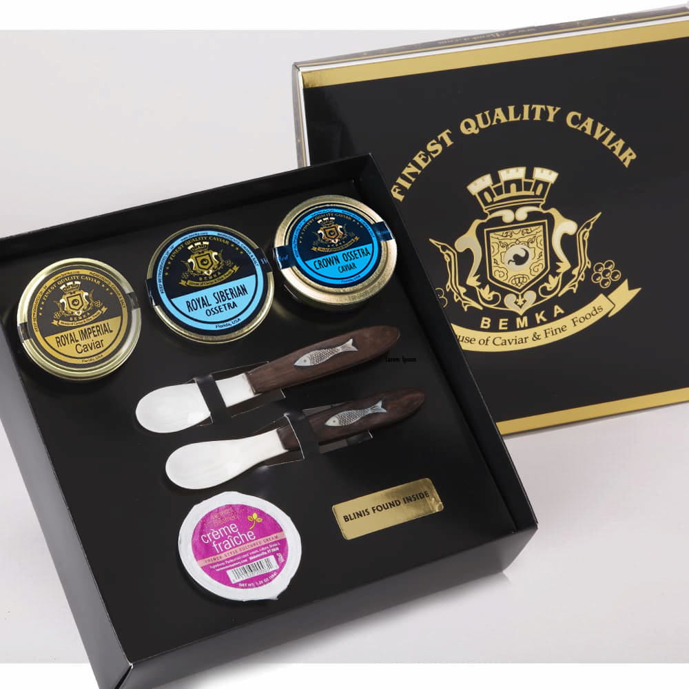 ROYAL CAVIAR GIFT BOX TRIAD MAIN