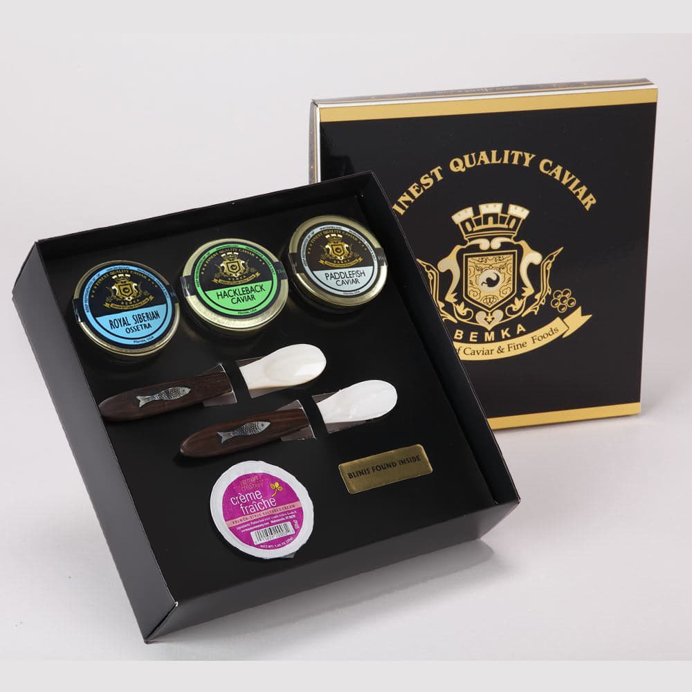CLASSIC CAVIAR GIFT BOX TRIAD MAIN