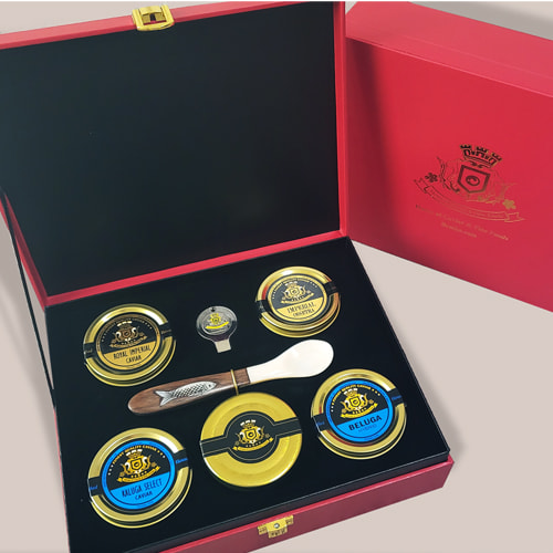 CAVIAR TREASURE SELECTION caviar gift box MAIN
