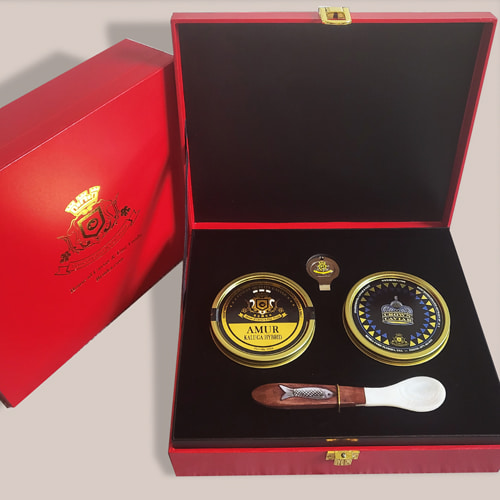 CAVIAR LUXE DUET caviar gift box MAIN