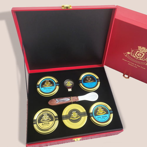 PLATINUM PERFECTION SAMPLER caviar gift box MAIN