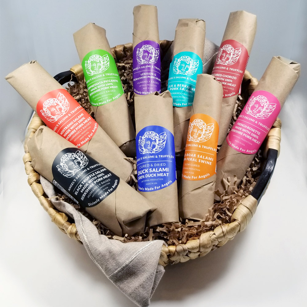 Gourmet Salami lover Gift Basket LARGE