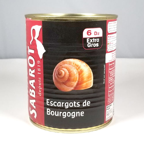 VERY LARGE BURGUNDY SNAILS - Escargot MAIN