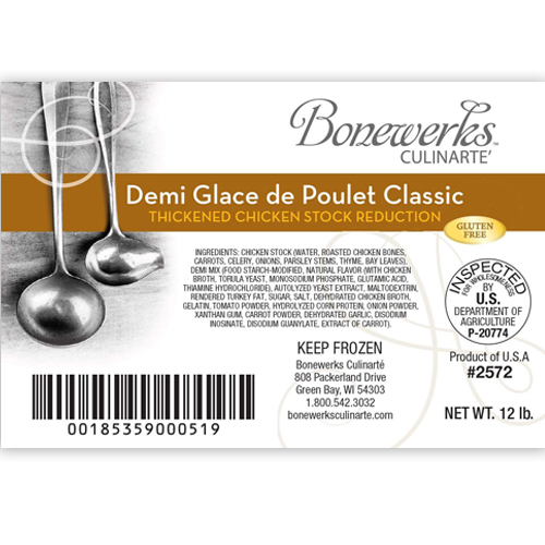 DEMI GLACE DE POULET 2 lb tub THUMBNAIL