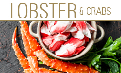 Lobster, Shrimp and Crabs