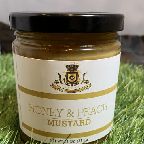 Peach Honey Mustard Jam 11 OZ THUMBNAIL