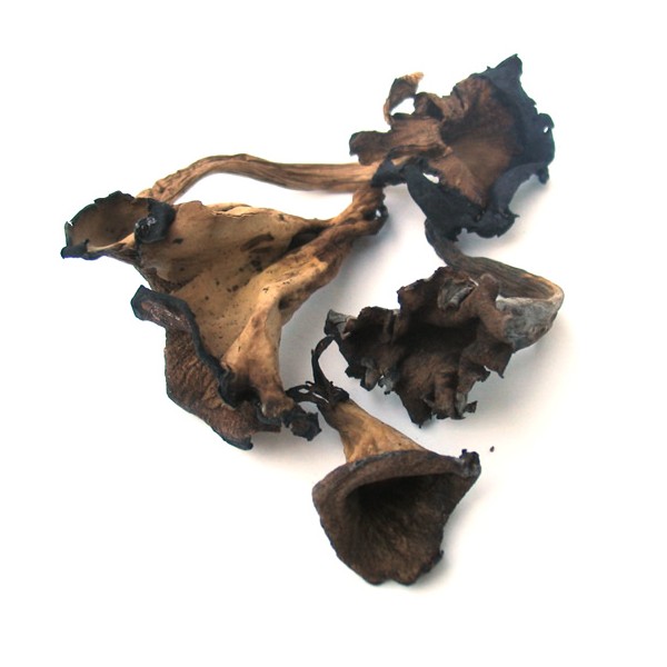 DRIED BLACK TRUMPETS  1 LB THUMBNAIL