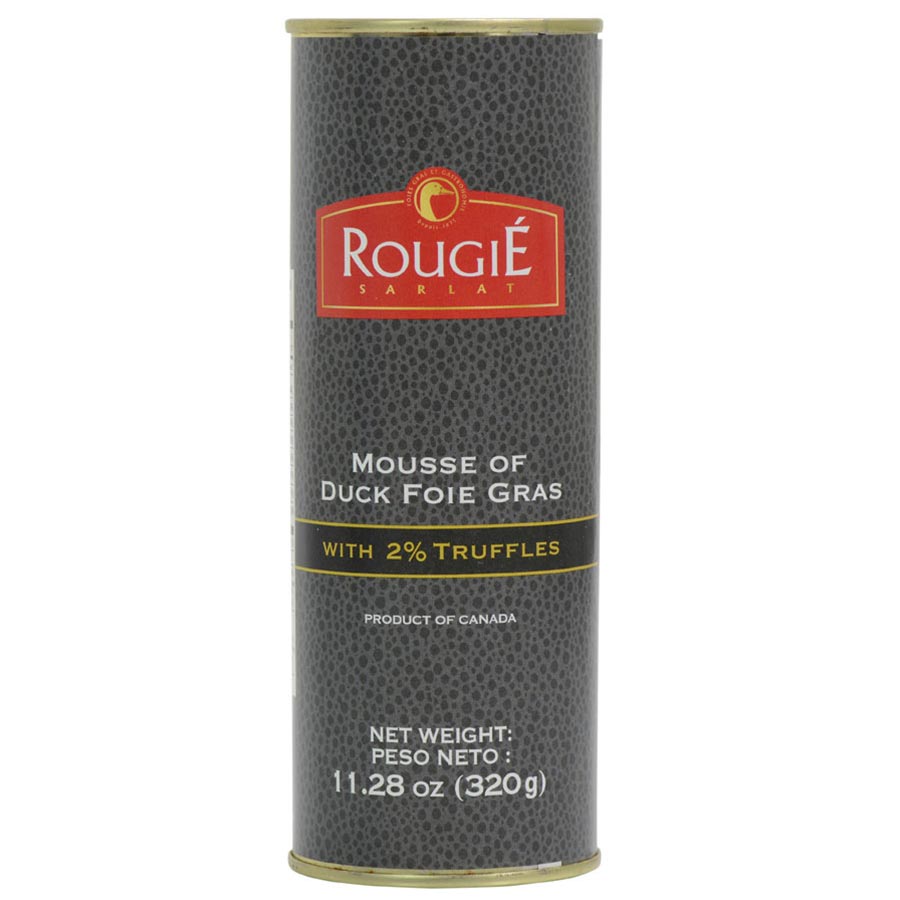 MOUSSE OF DUCK FOIE GRAS FULLY-COOKED WITH TRUFFLES 11.2 OZ MAIN