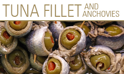 Tuna Fillet and Anchovies