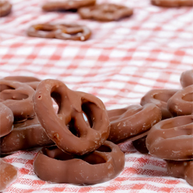 Milk Chocolate Covered Pretzels SWATCH
