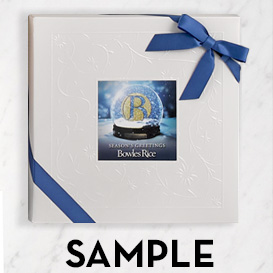Deluxe One Layer Box with Custom Printed Label Topper MAIN
