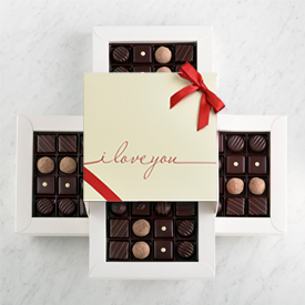 Dark Chocolate Four Layer Box SWATCH