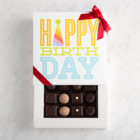 Dark Chocolate One Layer Box SWATCH