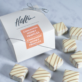 Eight Piece Cinnamon Honey Truffle Box MAIN