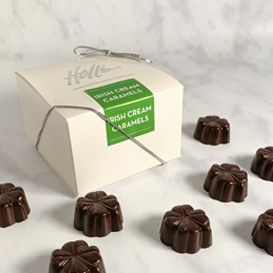 Eight Piece Irish Cream Caramel Truffle Box MAIN